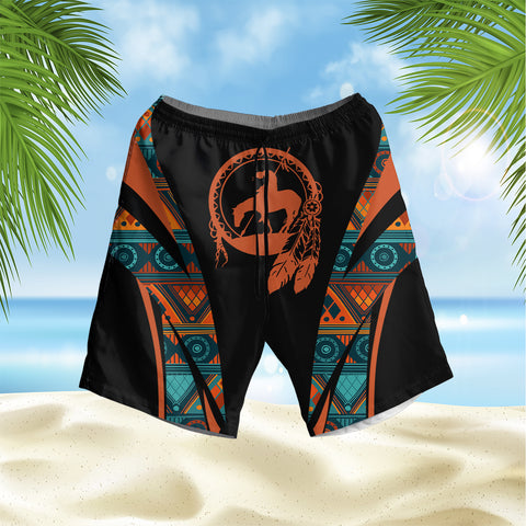 GB-HW000650 Trail of Tears Native American Hawaiian Shorts