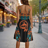 GB-HW000650 Trail of Tears Native American Women Spaghetti Strap Dress