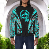 GB-HW000672 Native American Bomber Jacket With Sleeve Pocket