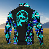 GB-HW000678 Trail of Tears Native American Thick Knit Fleece Jacket