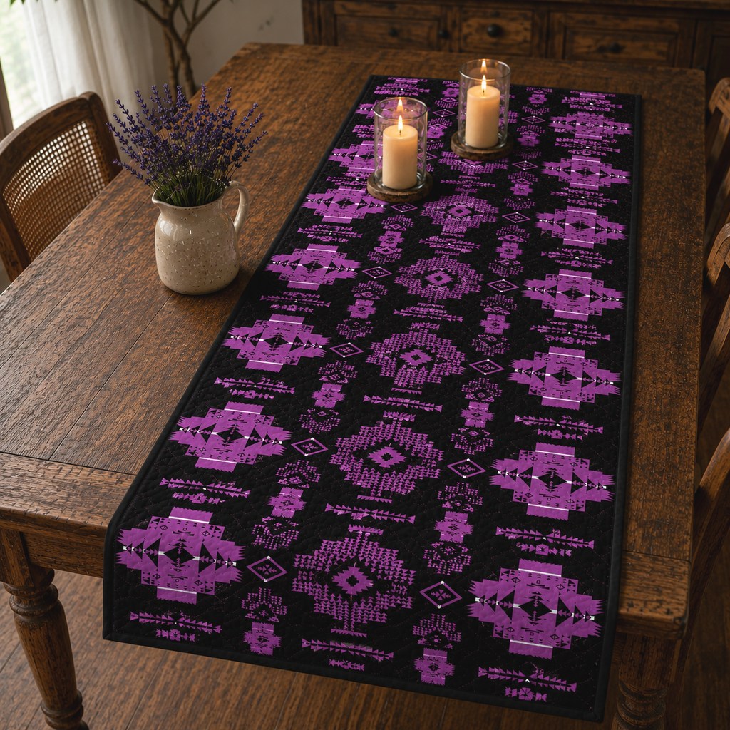 GB-HW00077 Pattern Native American Quilt Table Runner