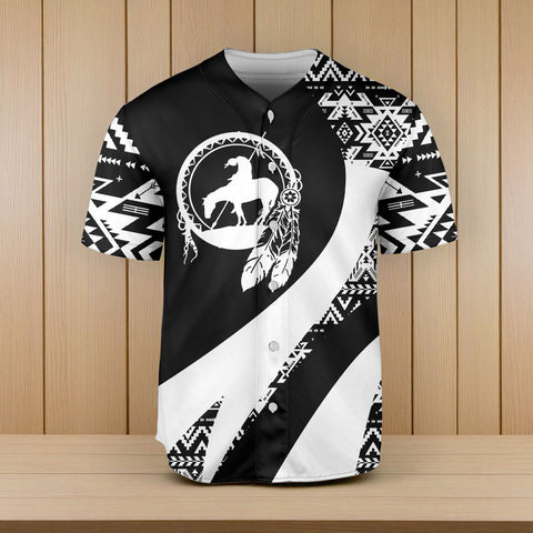 GB-HW000924 Native American Baseball Jersey