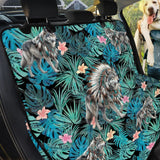 GB-HW001018v2 Wolf Chief Native American Pet Seat Cover