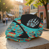 GB-HW001036 Bear Native American Jeff Cap