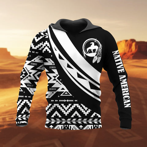 GB-HW001108 Native American Pride 3D Hoodie