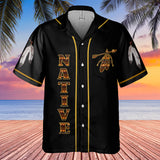 GB-HW0011165 Tribe Design Native American Hawaiian Shirt 3D