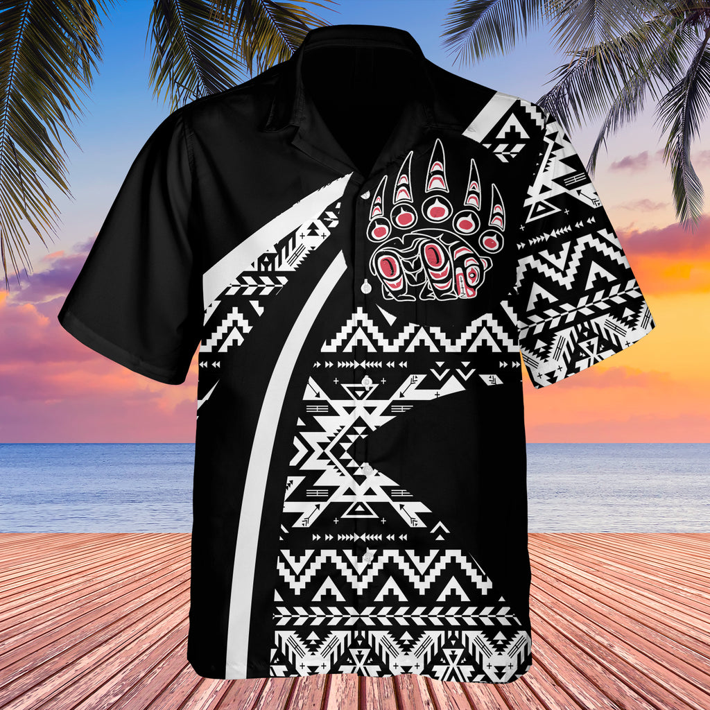 GB-HW0011175 Tribe Design Native American Hawaiian Shirt 3D