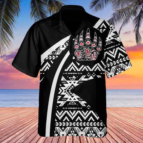 GB-HW0011175 Tribe Design Native American Hawaiian Shirt 3D