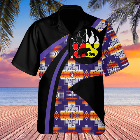 GB-HW0011188 Tribe Design Native American Hawaiian Shirt 3D