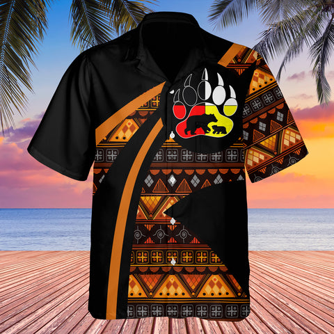 GB-HW0011189 Tribe Design Native American Hawaiian Shirt 3D