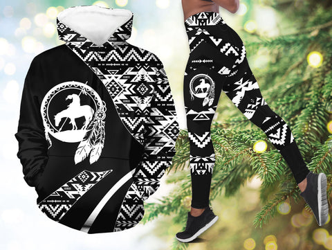 GB-HW0011195 Trail of Tears Native American Hoodie Leggings Set