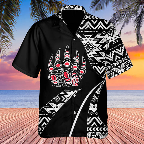 GB-HW0011196 Tribe Design Native American Hawaiian Shirt 3D