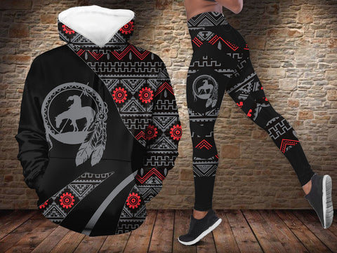 GB-HW0011197 Trail of Tears Native American Hoodie Leggings Set