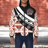 GB-HW001120 Native American Bomber Jacket With Sleeve Pocket