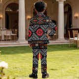 GB-HW0011306 Pattern Native American Boy's Suit