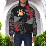 GB-HW001136 Turtle Native American Bomber Jacket With Sleeve Pocket