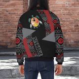 GB-HW001136 Turtle Native American Bomber Jacket With Sleeve Pocket