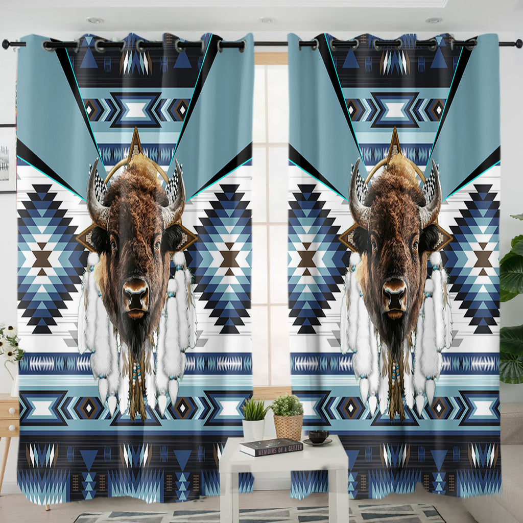 GB-HW0011442 Native American Living Room Curtain