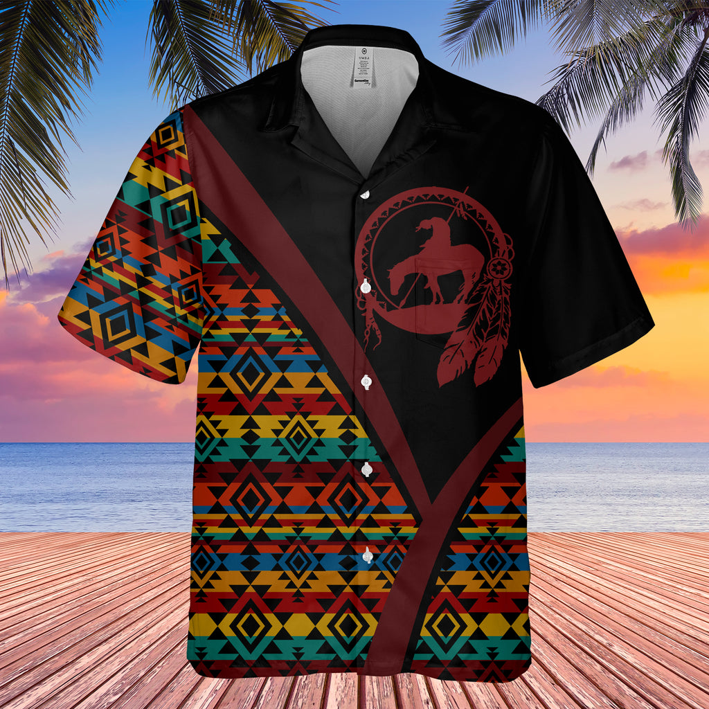 GB-HW0011539 Trail Of Tear Native American Hawaiian Shirt 3D