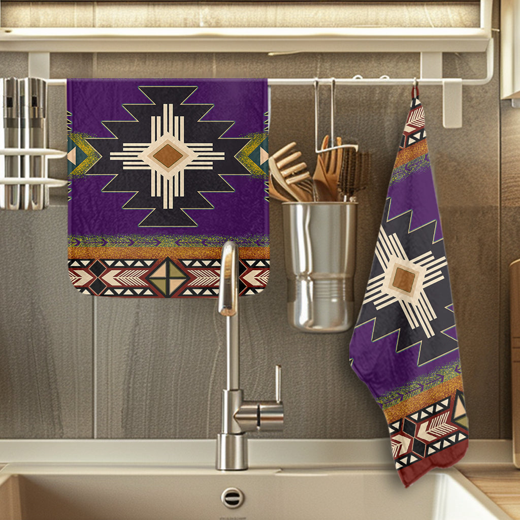 GB-NAT0001-04 Native American Kitchen Dish Towel Set of 2