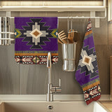 GB-NAT0001-04 Native American Kitchen Dish Towel Set of 2