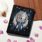 GB-NAT00010-02 Native American Leather Passport Wallet