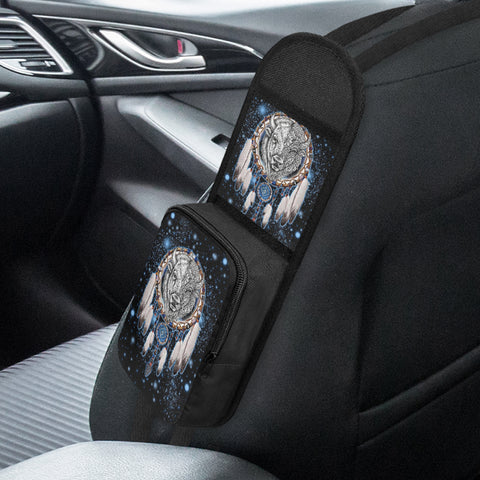 GB-NAT00010-02v2 Bison Dreamcatcher Native American Car Seat Storage Bag