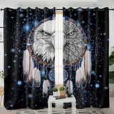 GB-NAT00010-02v4 Eagle Native American Living Room Curtain