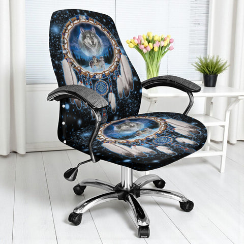 GB-NAT00010 Native American All-in-one Office Chair Cover