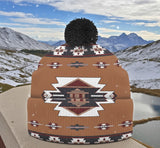 GB-NAT00012 Native American Knitted Hat With Pom-Pom