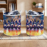 GB-NAT00013 Chief Native American Quilted Laundry Basket