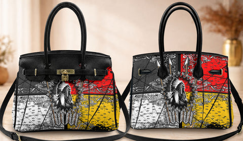 GB-NAT00015 Chief Arrow Native American Women Handbag