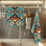 GB-NAT00016 Native American Kitchen Dish Towel Set of 2