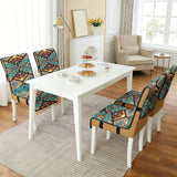 GB-NAT00016 Native American Quilted Dining Chair Slip Cover
