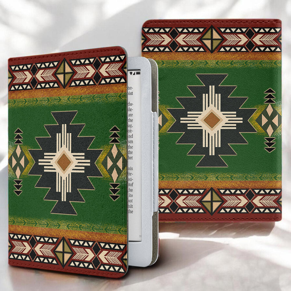 GB-NAT0001 Native American Kindle PU Leather Case