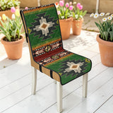 GB-NAT0001 Native American Quilted Dining Chair Slip Cover