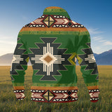 GB-NAT0001 Native American Thick Knit Fleece Jacket