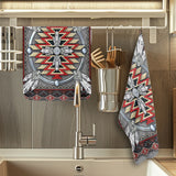 GB-NAT00023-02 Native American Kitchen Dish Towel Set of 2