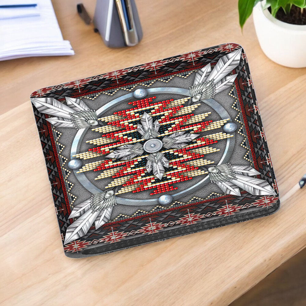 GB-NAT00023-02 Native American Men Wallet