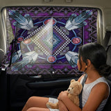 GB-NAT00023-03 Feather Native American Car Side Window Sunshades