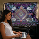GB-NAT00023-03 Feather Native American Car Side Window Sunshades
