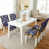 GB-NAT00023-03 Native American Quilted Dining Chair Slip Cover