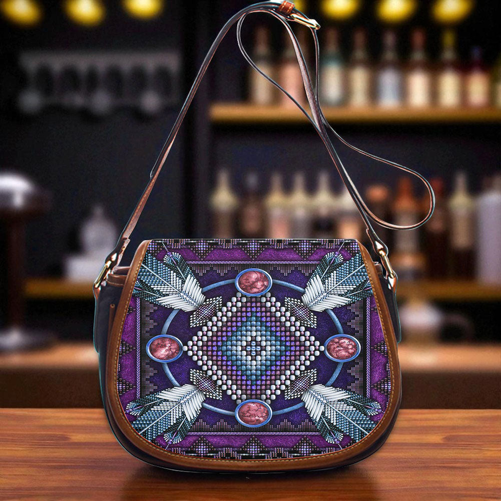 GB-NAT00023-03 Native American Saddle Bag