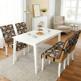 GB-NAT00023-04 Native American Quilted Dining Chair Slip Cover