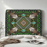 GB-NAT00023 Native American Elastic Headboard Cover