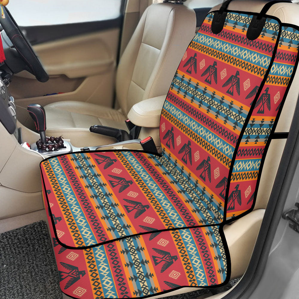 GB-NAT00029 Native American Waterproof Car Front Seat Cover for Pet
