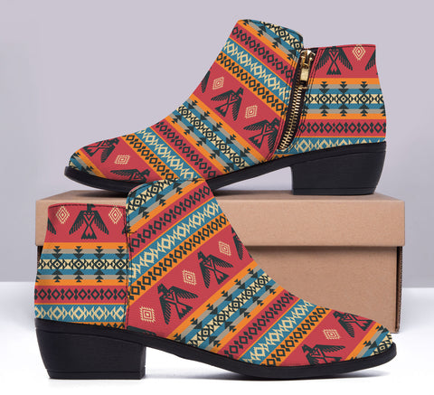 GB-NAT00029 Native American Women Fashion Boots