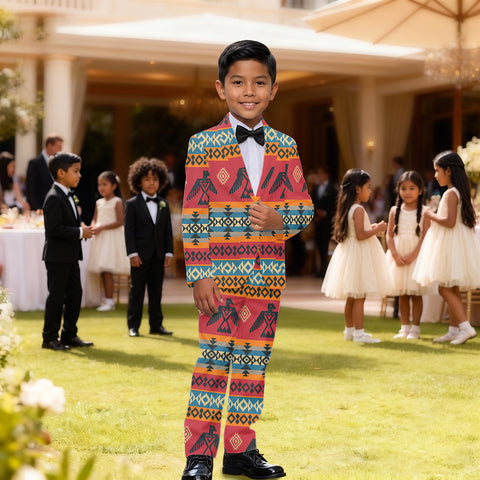 GB-NAT00029 Pattern Native American Boy's Suit