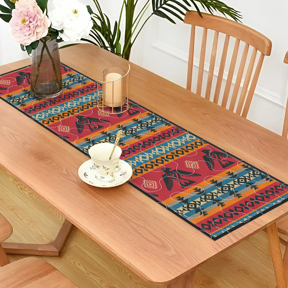 GB-NAT00029 Thunderbird Native American Quilt Table Runner