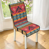 GB-NAT00029 Thunderbird Native American Quilted Dining Chair Slip Cover